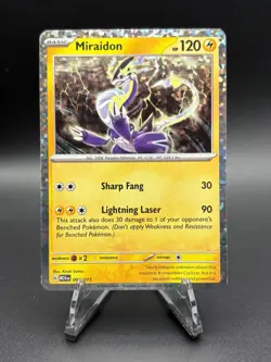 Miraidon 003/015 - 2024 McDonald's Promo Pokemon TCG Holo NM - Image 1