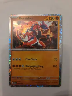 Koraidon | 2024 Pokemon TCG Holo McDonalds 8/15 McDonald’s 008 happy meal - Image 1