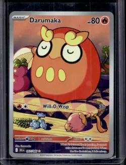 2025 Pokemon Black Bolt Darumaka Illustration Rare #097/086 - Image 1