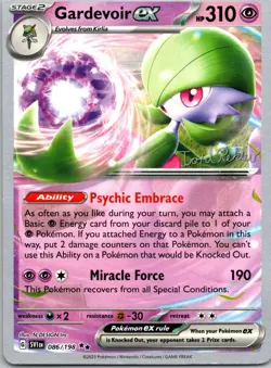 Gardevoir ex 086/198 Ultra Rare World Championship Decks NM - Image 1