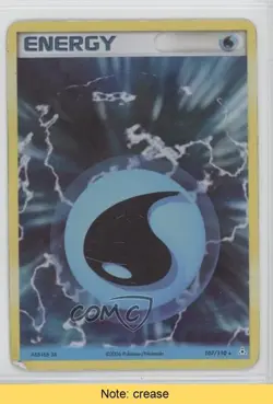 Water Energy Reverse Foil Pokemon EX Holon Phantoms #107 2006 READ 2f4 - Image 1