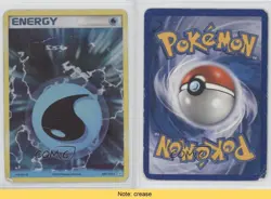 Water Energy Reverse Foil Pokemon EX Holon Phantoms #107 2006 READ 2f4 - Image 3