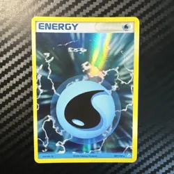 Pokemon Water Energy (107/117) Holon Phantoms LP- Reverse Holo - Image 1