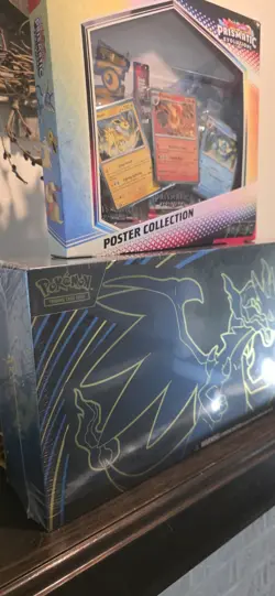 TCG Pokemon Mega Charizard Ex Ultra Premium Collection Prismatic Evolutions - Image 2