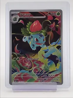 IVYSAUR 2025 POKEMON MEGA EVOLUTION ILLUSTRATION RARE 134/132 Q2283 - Image 1