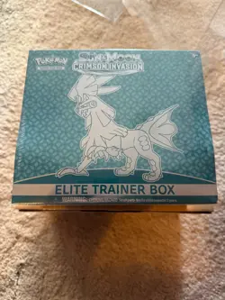 Pokemon TCG Sun & Moon Crimson Invasion Elite Trainer Box SEALED ETB - Image 1