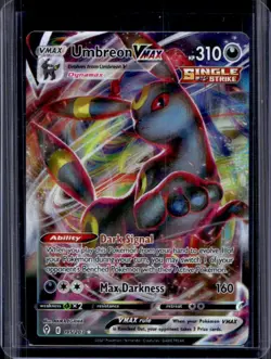 2021 Pokemon SWSH Evolving Skies Umbreon VMAX #095/203 - Image 1