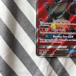 Pokemon 2017 SM Black Star Promos Incineroar GX #SM38 - Image 4