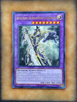 Yugioh Buster Blader, the Dragon Destroyer Swordsman MAGO-EN101 Rare 1st Ed NM - Image 1