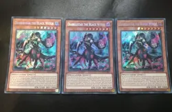 Yugioh 3x Diabellstar the Black Witch Secret Rare 25LP-EN001 2025 NM - Image 1