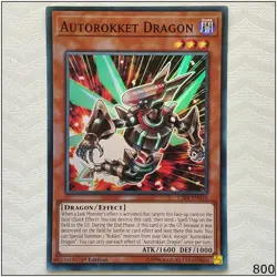 Autorokket Dragon - CIBR-EN010 - Super Rare 1st Edition Yugioh - Image 1