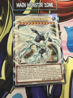 Yugioh! Shooting Quasar Dragon RA05-EN143 ultra rare extended art 1st Edition - Image 1