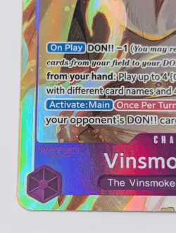 Vinsmoke Judge OP06-062 Alt Art SR Wings Of The Captain One Piece TCG CCG - Image 4