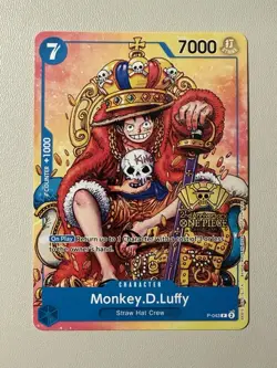 Monkey.D.Luffy - P-043 - Near Mint - One Piece CCG - Image 1