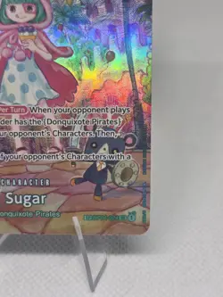 Bandai Sugar OP04-024 Wings of the Captain Super Rare SP Foil One Piece CCG NM - Image 5