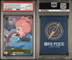 PSA 10 One Piece Charlotte Chiffon OP03-109 2023 Offline Regional Finalist Vol 2 - Image 3