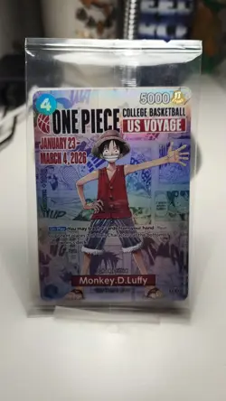Monkey.D.Luffy (P-055) - One Piece CCG - Sealed Pack from 1/23/26 - Image 1