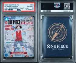 2026 One Piece Monkey D Luffy College Basketball US Voyage PSA 10 #EN P-055 - Image 1