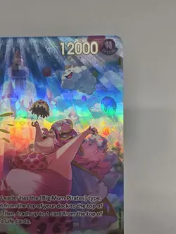 Bandai Charlotte Linlin OP03-114 Wings of the Captain Super Rare SP Foil NM - Image 3