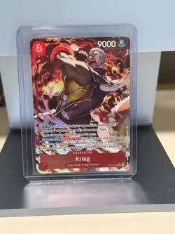 Krieg Alternate Art Foil OP15-008 Adventure on Kami's Island One Piece NM/Mint - Image 1