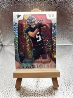 2022 Panini Prizm Flashback Rookie Drake London #PFR-4 Disco Prizm (RC) - Image 1