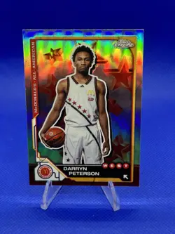 2025 Topps Chrome McDonald's All-American - Refractor #12 Darryn Peterson - Image 1