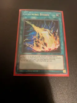 Yugioh - Lightning Storm - MP22-EN253 - Prismatic Secret Rare - 1st Edition - Image 1