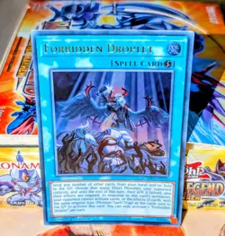 YuGiOh Forbidden Droplet BLMM-EN171 Ultra Rare 1st Ed NM - Image 1