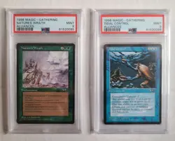 MTG 2 Alliances Reserved List Cards All PSA 9 MINT Tidal Control, Nature's Wrath - Image 1