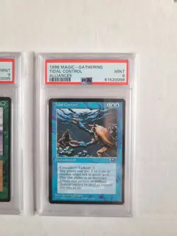 MTG 2 Alliances Reserved List Cards All PSA 9 MINT Tidal Control, Nature's Wrath - Image 2