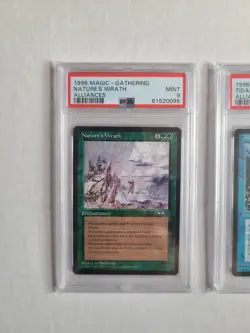 MTG 2 Alliances Reserved List Cards All PSA 9 MINT Tidal Control, Nature's Wrath - Image 3