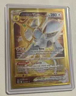 Pokemon Arceus XY Promo Holo Card XY197 Basic HP130 English - Image 1