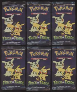 2023 Pokemon TCG Trick or Trade 6x MINI-PACK from Box 18 CARDS! Halloween PSA 10 - Image 1