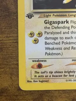 Ampharos - 1/111 - Holo Rare 1st Edition - Neo Genesis - Pokemon Card - Image 5