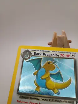 Pokemon Dark Dragonite Holo Rare TCG Card 5/82 - Image 3