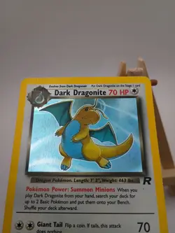 Pokemon Dark Dragonite Holo Rare TCG Card 5/82 - Image 4