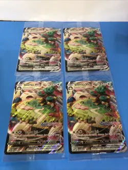 4 Snorlax VMAX Oversize Promo Jumbo Card Pokemon TCG New Sealed New Pokemon Set - Image 1