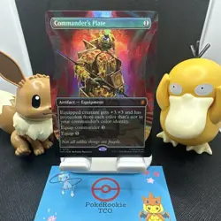 Commander's Plate - Teenage Mutant Ninja Turtles Foil 0135 Promo MTG - Image 1