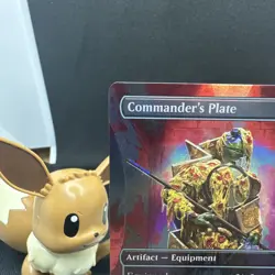 Commander's Plate - Teenage Mutant Ninja Turtles Foil 0135 Promo MTG - Image 2