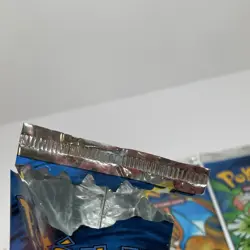 Wotc Pokemon TCG Base Set 1999 Empty Booster Pack Art Set - 3 Packs - Charizard - Image 5