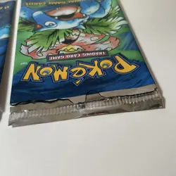 Wotc Pokemon TCG Base Set 1999 Empty Booster Pack Art Set - 3 Packs - Charizard - Image 4