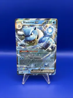 Blastoise ex 009/165 Sv: Scarlet & Violet 151 Holo - Pokemon TCG - Image 1