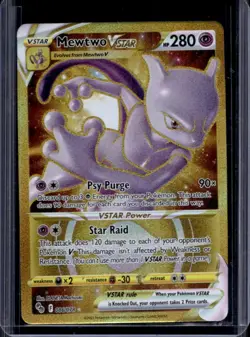 2022 Pokemon SWSH Pokemon GO Mewtwo VST #086/078 - Image 1