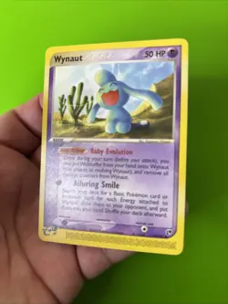 Wynaut 54/100 EX Sandstorm Non-Holo Pokemon Card NM - Image 3