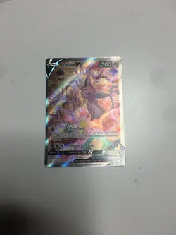 Pokemon Espeon V Alternate Full Art Ultra Rare Holo 180/203 Evolving Skies 2021 - Image 1