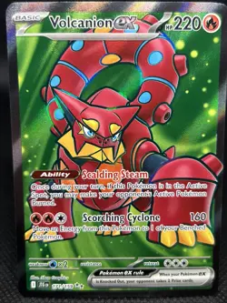Volcanion ex 171/159 Sv09: Journey Together Holo Pokemon TCG - Image 1