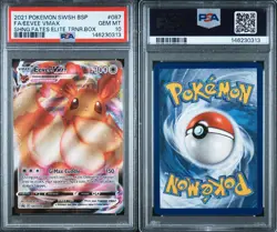2021 Black Star Promo Shining Fates ETB #087 Full Art Eevee VMAX PSA 10 GEM MINT - Image 3