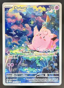 2026 Pokemon Perfect Order Clefairy Illustration Rare #094/088 - Image 1