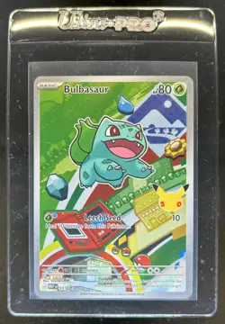 2025 Pokemon MEP Black Star Promos Bulbasaur #037 - Image 1