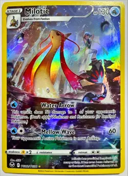 Pokemon MILOTIC Silver Tempest TG02/TG30 Trainer Gallery Holo NM - Image 1